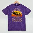 Humorous Saying Please Be Patient With Me I'm From The 1900s Mineral Wash Tshirts Mineral Purple