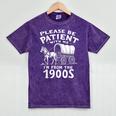 Humorous Wagon Plea Please Be Patient I'm From The 1900s Mineral Wash Tshirts Mineral Purple Humorous Wagon Plea Please Be Patient I'm From The 1900s Mineral Wash Tshirts Mineral Purple