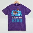 Ice Cream Truck King Nostalgia Summer Ice Cream Truck Driver Mineral Wash Tshirts Mineral Purple Ice Cream Truck King Nostalgia Summer Ice Cream Truck Driver Mineral Wash Tshirts Mineral Purple