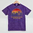 Id Rather Be Playing With My Disc Introvert Disc Golf Mineral Wash Tshirts Mineral Purple Id Rather Be Playing With My Disc Introvert Disc Golf Mineral Wash Tshirts Mineral Purple