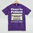 I'm From The 1900s Be Patient Retro Cassette Tape Mineral Wash Tshirts Mineral Purple I'm From The 1900s Be Patient Retro Cassette Tape Mineral Wash Tshirts Mineral Purple
