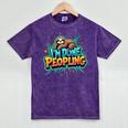 I'm Done Peopling Introvert Sloth Mineral Wash Tshirts Mineral Purple I'm Done Peopling Introvert Sloth Mineral Wash Tshirts Mineral Purple