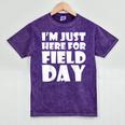 I'm Just Here For Field Day For Graduation 2018 T-Shirt Mineral Wash Tshirts Mineral Purple