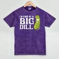 I'm Kind Of a Big Dill Graduation Shirt Mineral Wash Tshirts Mineral Purple