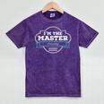 I'm The Master Of Psychology Masters Graduation Shirt Mineral Wash Tshirts Mineral Purple