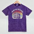 I'm Not Old I'm Classic Travel Nostalgia Mineral Wash Tshirts Mineral Purple