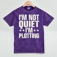 I'm Not Quiet I'm Plotting I Introvert Mineral Wash Tshirts Mineral Purple I'm Not Quiet I'm Plotting I Introvert Mineral Wash Tshirts Mineral Purple