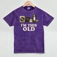 I’m This Old Retro Tech Nostalgia For 70s 80s Premium Tri-Blend Mineral Wash Tshirts Mineral Purple I’m This Old Retro Tech Nostalgia For 70s 80s Premium Tri-Blend Mineral Wash Tshirts Mineral Purple