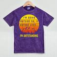 I'm Outstanding Retro Introvert Mountain Trip Lover Mineral Wash Tshirts Mineral Purple I'm Outstanding Retro Introvert Mountain Trip Lover Mineral Wash Tshirts Mineral Purple