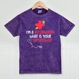 I'm A Veterinarian Vet Student Graduation Mineral Wash Tshirts Mineral Purple