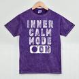 Inner Calm Mode On Introvert Saying Mineral Wash Tshirts Mineral Purple Inner Calm Mode On Introvert Saying Mineral Wash Tshirts Mineral Purple
