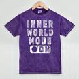 Inner World Mode On Introvert Saying Mineral Wash Tshirts Mineral Purple Inner World Mode On Introvert Saying Mineral Wash Tshirts Mineral Purple