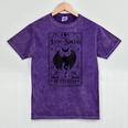 Introvert Apparel Emporium Mothman Tarot Card Antisocial Butterfly Cryptozoologist -Adults Grey Mineral Wash Tshirts Mineral Purple