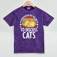 Introvert Cat Kitten Quote For Feline Whisperer Mineral Wash Tshirts Mineral Purple Introvert Cat Kitten Quote For Feline Whisperer Mineral Wash Tshirts Mineral Purple