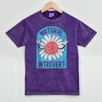 Introvert Cute Anti-Social Shy Person Inner Strength Mineral Wash Tshirts Mineral Purple