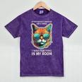 Introvert Joke For Introversion Personality Pity Party Mineral Wash Tshirts Mineral Purple