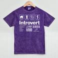 Introvert Label Signs Mineral Wash Tshirts Mineral Purple Introvert Label Signs Mineral Wash Tshirts Mineral Purple