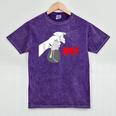 Introvert People Spray Mineral Wash Tshirts Mineral Purple