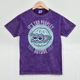 Introvert Too Peopley Anti-Social Shy Person Mineral Wash Tshirts Mineral Purple