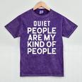 Introvert Quiet People Are My Kind Of People Mineral Wash Tshirts Mineral Purple Introvert Quiet People Are My Kind Of People Mineral Wash Tshirts Mineral Purple