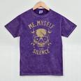 Introvert Relaxation Me Myself And Silence Skull Mechanic Mineral Wash Tshirts Mineral Purple Introvert Relaxation Me Myself And Silence Skull Mechanic Mineral Wash Tshirts Mineral Purple