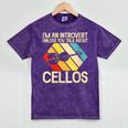 Im An Introvert Unless You Talk About Cellos Mineral Wash Tshirts Mineral Purple Im An Introvert Unless You Talk About Cellos Mineral Wash Tshirts Mineral Purple