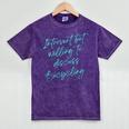 Introvert But Willing To Discuss Bicycling Mineral Wash Tshirts Mineral Purple