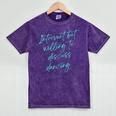 Introvert But Willing To Discuss Dancing Mineral Wash Tshirts Mineral Purple