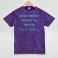 Introvert But Willing To Discuss Hand Lettering Mineral Wash Tshirts Mineral Purple Introvert But Willing To Discuss Hand Lettering Mineral Wash Tshirts Mineral Purple