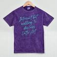 Introvert But Willing To Discuss Latte Art Mineral Wash Tshirts Mineral Purple