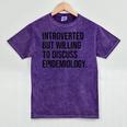 Introverted Epidemiologist Epidemiology Introvert Mineral Wash Tshirts Mineral Purple Introverted Epidemiologist Epidemiology Introvert Mineral Wash Tshirts Mineral Purple