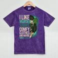 Introverted Murder Shows True Crime Lovers Introvert Mineral Wash Tshirts Mineral Purple