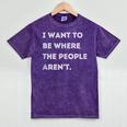 Introverted Non Social Independent Women Men Mineral Wash Tshirts Mineral Purple Introverted Non Social Independent Women Men Mineral Wash Tshirts Mineral Purple