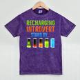 Introverted Recharging Introvert Saying Sarcasm Mineral Wash Tshirts Mineral Purple Introverted Recharging Introvert Saying Sarcasm Mineral Wash Tshirts Mineral Purple