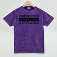 Introverted But Willing To Discuss Airplanes Aviation Mineral Wash Tshirts Mineral Purple Introverted But Willing To Discuss Airplanes Aviation Mineral Wash Tshirts Mineral Purple
