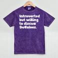 Introverted But Willing To Discuss Buffaloes Introvert Quote Mineral Wash Tshirts Mineral Purple Introverted But Willing To Discuss Buffaloes Introvert Quote Mineral Wash Tshirts Mineral Purple