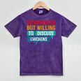 Introverted But Willing To Discuss Chickens Mineral Wash Tshirts Mineral Purple Introverted But Willing To Discuss Chickens Mineral Wash Tshirts Mineral Purple