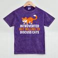 Introverts Cat Lover Introvert Antisocial Cats Anti Social Mineral Wash Tshirts Mineral Purple Introverts Cat Lover Introvert Antisocial Cats Anti Social Mineral Wash Tshirts Mineral Purple