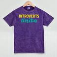 Introverts Unite I Introvert Mineral Wash Tshirts Mineral Purple Introverts Unite I Introvert Mineral Wash Tshirts Mineral Purple