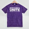 Introverts Unite Mineral Wash Tshirts Mineral Purple Introverts Unite Mineral Wash Tshirts Mineral Purple