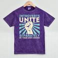 Introverts Unite Separately Introverted Antisocial Mineral Wash Tshirts Mineral Purple Introverts Unite Separately Introverted Antisocial Mineral Wash Tshirts Mineral Purple