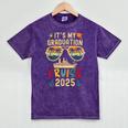 It's My Graduation Cruise 2025 Summer Cruise Seniors Trip Mineral Wash Tshirts Mineral Purple