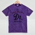 It's Miss Ms Mrs Dr Actually Doctor Graduation Women Mineral Wash Tshirts Mineral Purple
