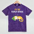 It's Too Peopley Outside Introvert And Cat Lover Mineral Wash Tshirts Mineral Purple It's Too Peopley Outside Introvert And Cat Lover Mineral Wash Tshirts Mineral Purple