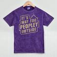 It's Way Too Peopley Outside Introvert Sarcastic Humor Mineral Wash Tshirts Mineral Purple It's Way Too Peopley Outside Introvert Sarcastic Humor Mineral Wash Tshirts Mineral Purple