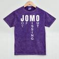 JOMO Joy Of Missing Out Sarcastic Introvert Mineral Wash Tshirts Mineral Purple JOMO Joy Of Missing Out Sarcastic Introvert Mineral Wash Tshirts Mineral Purple