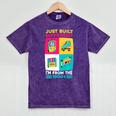 Just Built Different I'M From The 1900S Retro Premium Mineral Wash Tshirts Mineral Purple Just Built Different I'M From The 1900S Retro Premium Mineral Wash Tshirts Mineral Purple