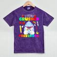 I Just Crushed Preschool Pre-K Preschoolers Graduation Mineral Wash Tshirts Mineral Purple