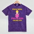 Kids Princess Graduate Prek Preschool Graduation Tshirt For Girls Mineral Wash Tshirts Mineral Purple