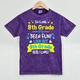 Kids So Long 8th Grade Graduation Here I Come 9th Grade Mineral Wash Tshirts Mineral Purple